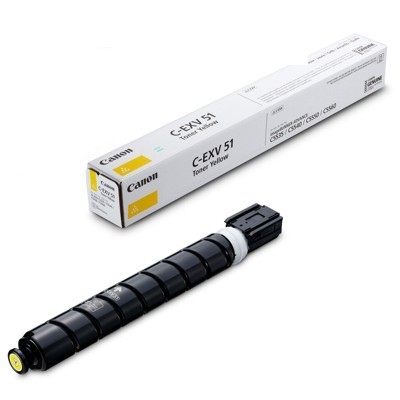 CANON C-EXV51 AMARILLO CARTUCHO DE TONER ORIGINAL 0484C002