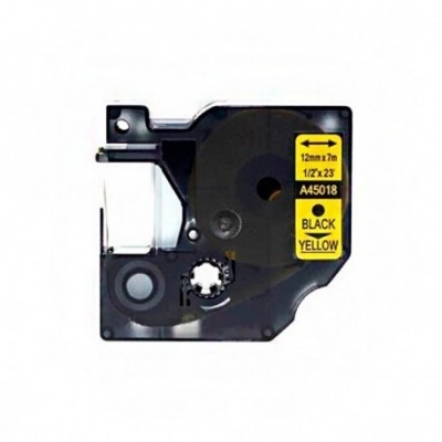 DYMO D1 45018 NEGRO/AMARILLO CINTA ROTULADORA GENERICA S0720580