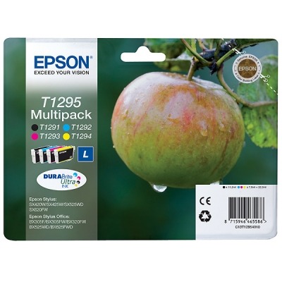 EPSON T1295 MULTIPACK ORIGINAL 4 CARTUCHOS C13T12954012