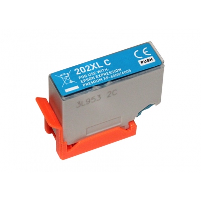 EPSON T02H2/T02F2 (202XL) CYAN CARTUCHO DE TINTA GENERICO C13T02H24010/C13T02F24010