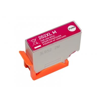 EPSON T02H3/T02F3 (202XL) MAGENTA CARTUCHO DE TINTA GENERICO C13T02H34010/C13T02F34010