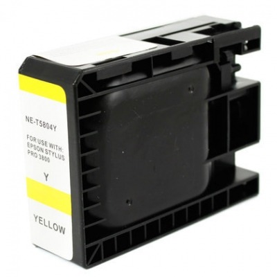 EPSON T5804 AMARILLO CARTUCHO DE TINTA PIGMENTADA GENERICO C13T580400