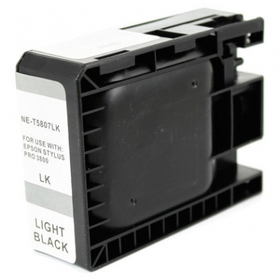 EPSON T5807 NEGRO LIGHT CARTUCHO DE TINTA PIGMENTADA GENERICO C13T580700