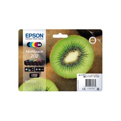 EPSON T02E7 (202) MULTIPACK ORIGINAL 5 CARTUCHOS DE TINTA C13T02E74010