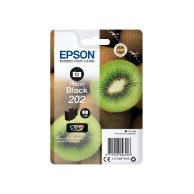 EPSON T02F1 (202) NEGRO PHOTO CARTUCHO DE TINTA ORIGINAL C13T02F14010