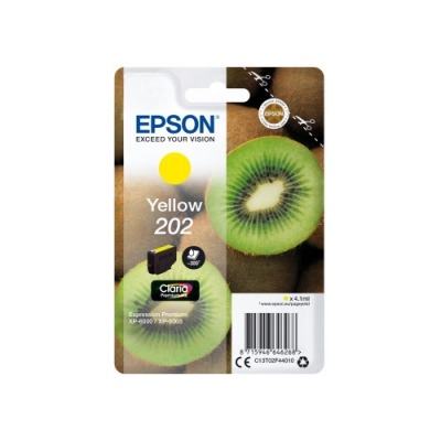 EPSON T02F4 (202) AMARILLO CARTUCHO DE TINTA ORIGINAL C13T02F44010