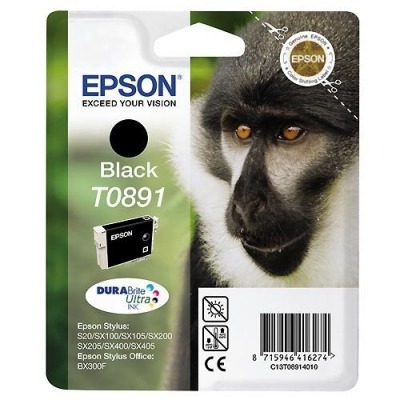 EPSON T0891 NEGRO CARTUCHO DE TINTA ORIGINAL C13T08914011