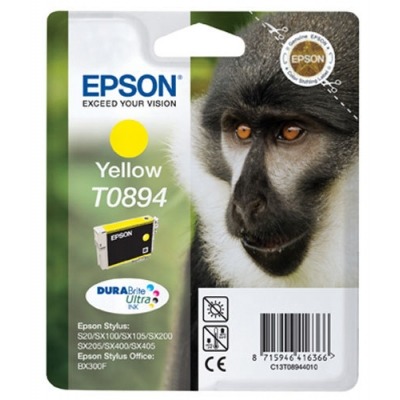 EPSON T0894 AMARILLO CARTUCHO DE TINTA ORIGINAL C13T08944011