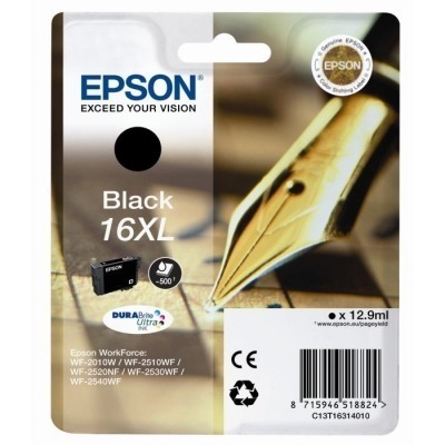 EPSON T1631 NEGRO CARTUCHO DE TINTA ORIGINAL C13T16314010