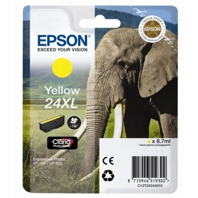 EPSON T2434 (24XL) AMARILLO CARTUCHO DE TINTA ORIGINAL C13T24344010