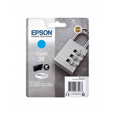 EPSON T3582 (35) CYAN CARTUCHO DE TINTA ORIGINAL C13T35824010