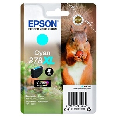 EPSON T3792 (378XL) CYAN CARTUCHO DE TINTA ORIGINAL C13T37924010