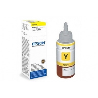 EPSON T6644 AMARILLO BOTELLA DE TINTA ORIGINAL C13T664440