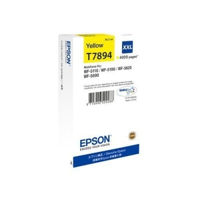 EPSON T7894 AMARILLO CARTUCHO DE TINTA ORIGINAL C13T789440