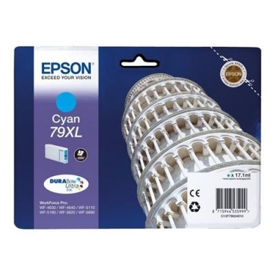 EPSON T7902 (79XL) CYAN CARTUCHO DE TINTA ORIGINAL C13T79024010