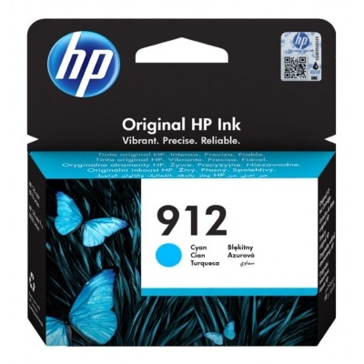 HP 912 CYAN CARTUCHO DE TINTA ORIGINAL 3YL77AE