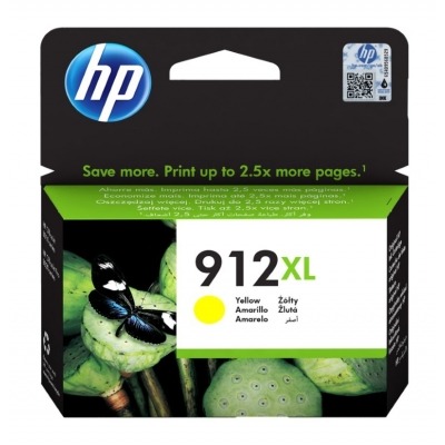 HP 912XL AMARILLO CARTUCHO DE TINTA ORIGINAL 3YL83AE