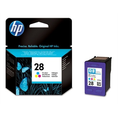 HP 28 TRICOLOR CARTUCHO DE TINTA ORIGINAL C8728AE