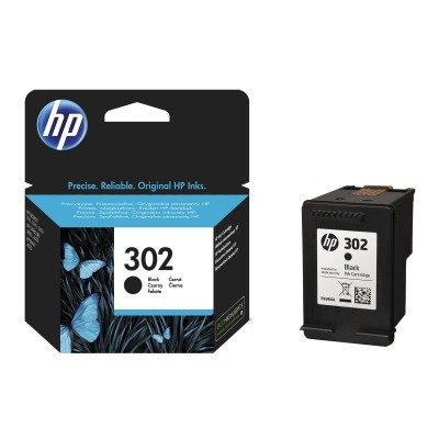 HP 302 NEGRO CARTUCHO DE TINTA ORIGINAL F6U66AE