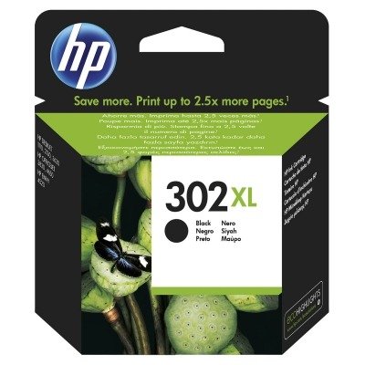 HP 302XL NEGRO CARTUCHO DE TINTA ORIGINAL F6U68AE