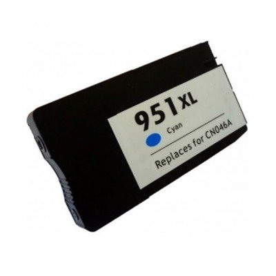 HP 951XL V4/V5 CYAN CARTUCHO DE TINTA GENERICO CN046AE/CN050AE