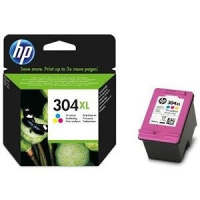 HP 304XL TRICOLOR CARTUCHO DE TINTA ORIGINAL N9K07AE