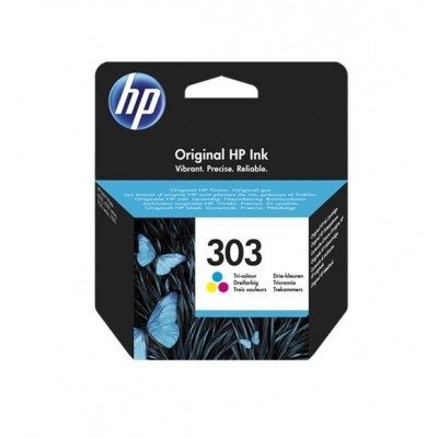 HP 303 TRICOLOR CARTUCHO DE TINTA ORIGINAL T6N01AE