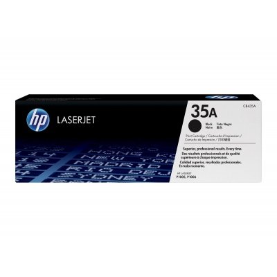 HP CB435A NEGRO CARTUCHO DE TONER ORIGINAL Nº35A