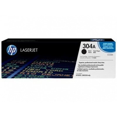 HP CC530A NEGRO CARTUCHO DE TONER ORIGINAL Nº304A