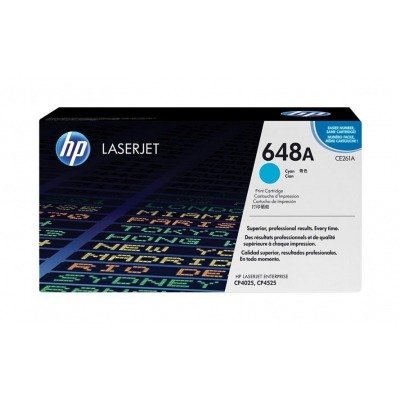 HP CE261A CYAN CARTUCHO DE TONER ORIGINAL Nº648A