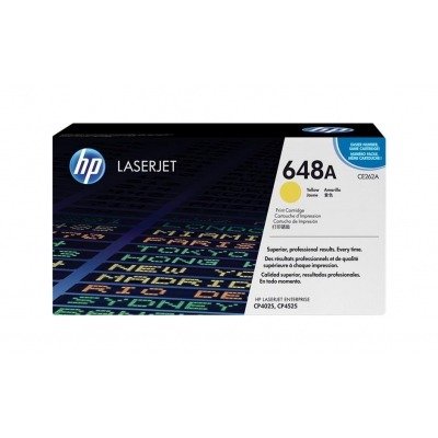 HP CE262A AMARILLO CARTUCHO DE TONER ORIGINAL Nº648A