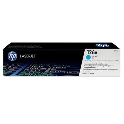 HP CE311A CYAN CARTUCHO DE TONER ORIGINAL Nº126A
