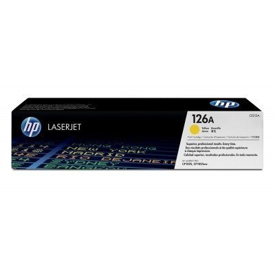 HP CE312A AMARILLO CARTUCHO DE TONER ORIGINAL Nº126A