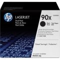 HP CE390X NEGRO CARTUCHO DE TONER ORIGINAL Nº90X (PACK 2)