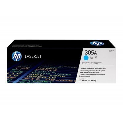 HP CE411A CYAN CARTUCHO DE TONER ORIGINAL Nº305A