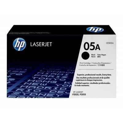 HP CE505A NEGRO CARTUCHO DE TONER ORIGINAL Nº05A