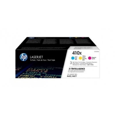 HP CF411X/CF412X/CF413X MULTIPACK ORIGINAL 3 CARTUCHOS DE TONER Nº410X