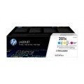 HP CF401X/CF402X/CF403X MULTIPACK ORIGINAL 3 CARTUCHOS DE TONER Nº201X