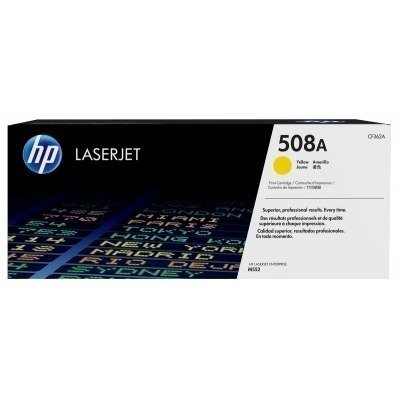 HP CF362A AMARILLO CARTUCHO DE TONER ORIGINAL Nº508A