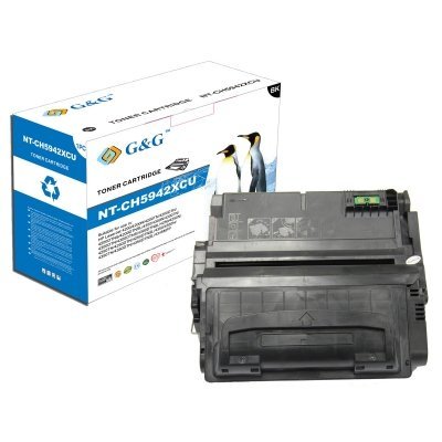 G&G HP Q5942X/Q1338A/Q1339A/Q5945A NEGRO CARTUCHO DE TONER GENERICO UNIVERSAL Nº42X/38A/39A/45A