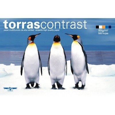 Torrascontrast Papel A4 80gr. 210x297mm (500 Hojas) Blanco