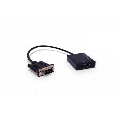 3GO C132 Adaptador HDMI a VGA hembra/macho