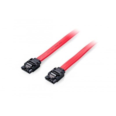 Equip Cable Serial ATA III con Clip de Seguridad 0.5m