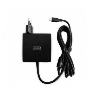 3GO ALIM65TC Cargador Universal 3G para Smartphone 65W con USB-C