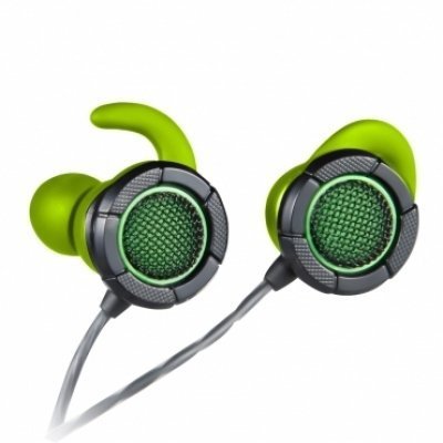 Woxter GM26-057 Auricular de Botón Intrauditivo Gamer Bud Gaming con Microfono Verde