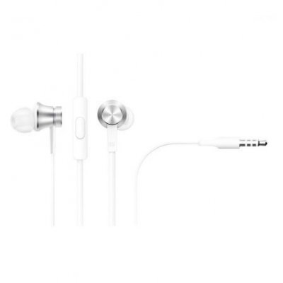 Xiaomi Mi In-Ear Basic Silver Auriculares Intrauditivos Blanco