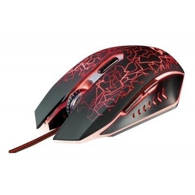 Trust 21683 Raton USB Gaming 2400dpi GXT 105 Izza Negro