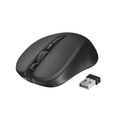 Trust 21869 Raton Inalambrico USB 1800dpi Mydo Silent Negro