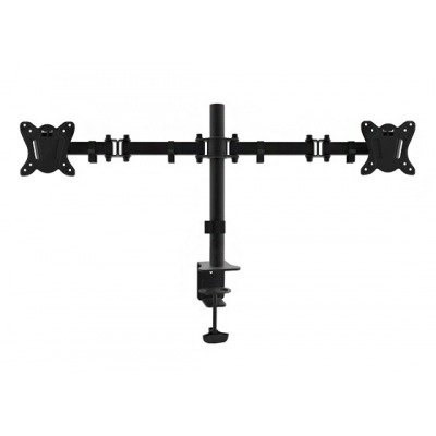 Equip Soporte TV/LCD 13-27 de Sobremesa con 2 Brazos para 2 Pantallas Max. VESA 100x100 hasta 8kg