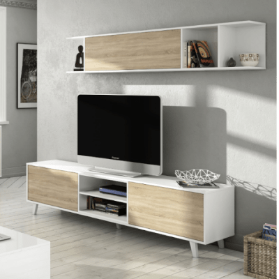 STYLUS PLUS Módulo TV + estante colgar